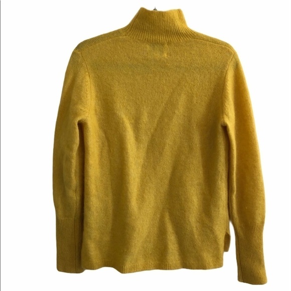 Second Female Yellow Mohair Wool Turtleneck XS - Picture 14 of 15